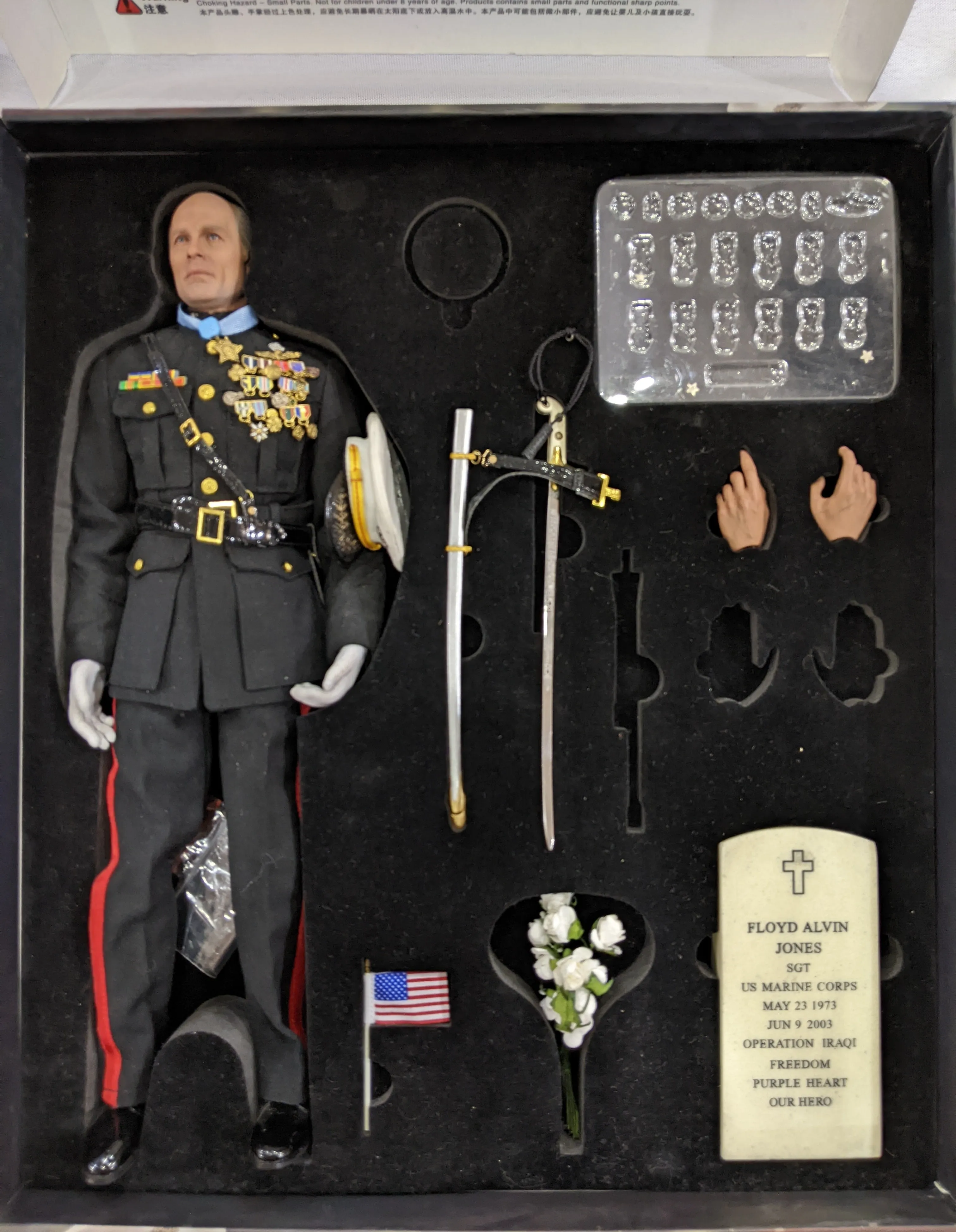 1/6 DID Corp Brigadier General Frank USMC Force Recon A80092 Sixth Scale Figure *Open Box*