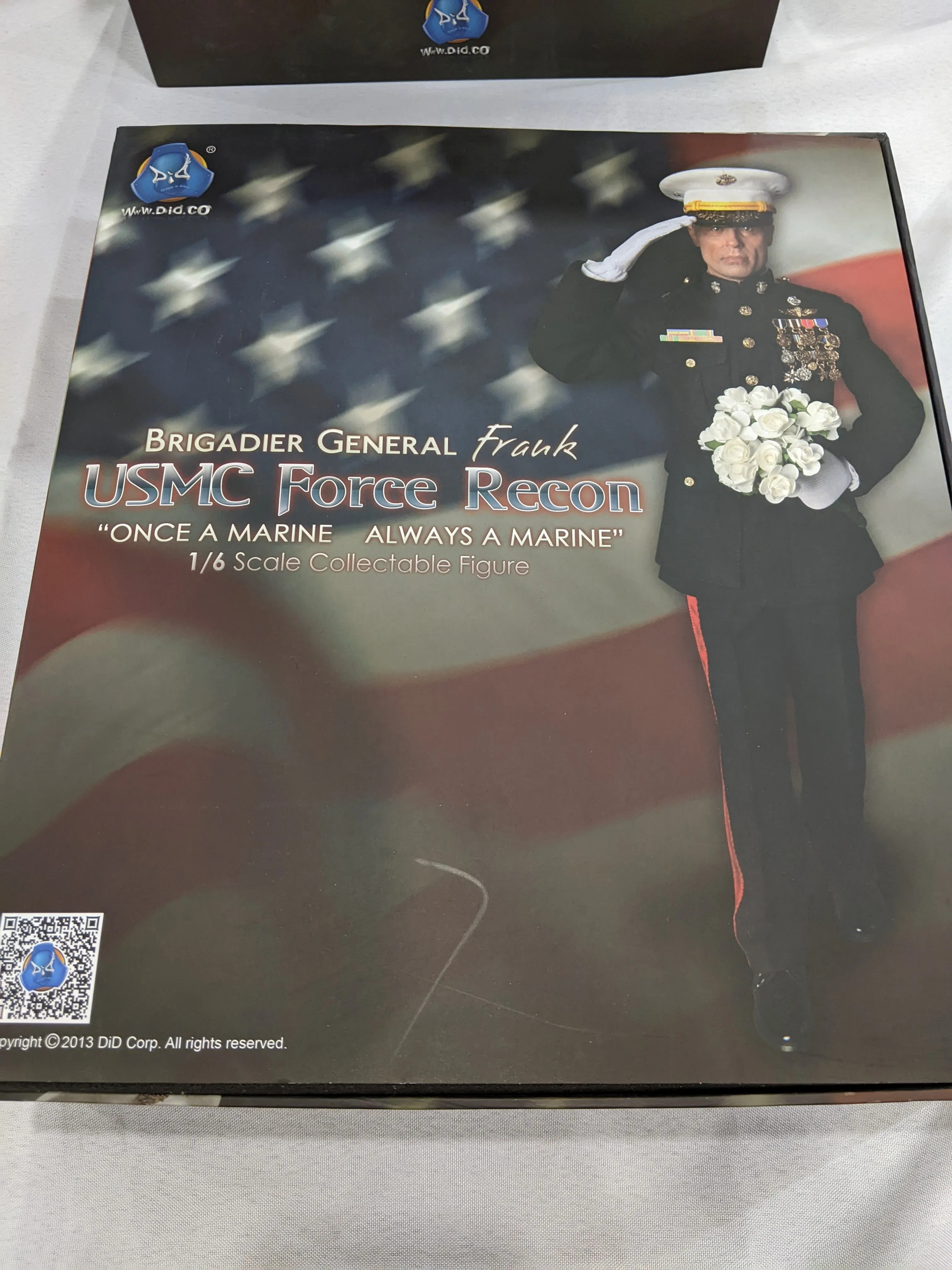 1/6 DID Corp Brigadier General Frank USMC Force Recon A80092 Sixth Scale Figure *Open Box*