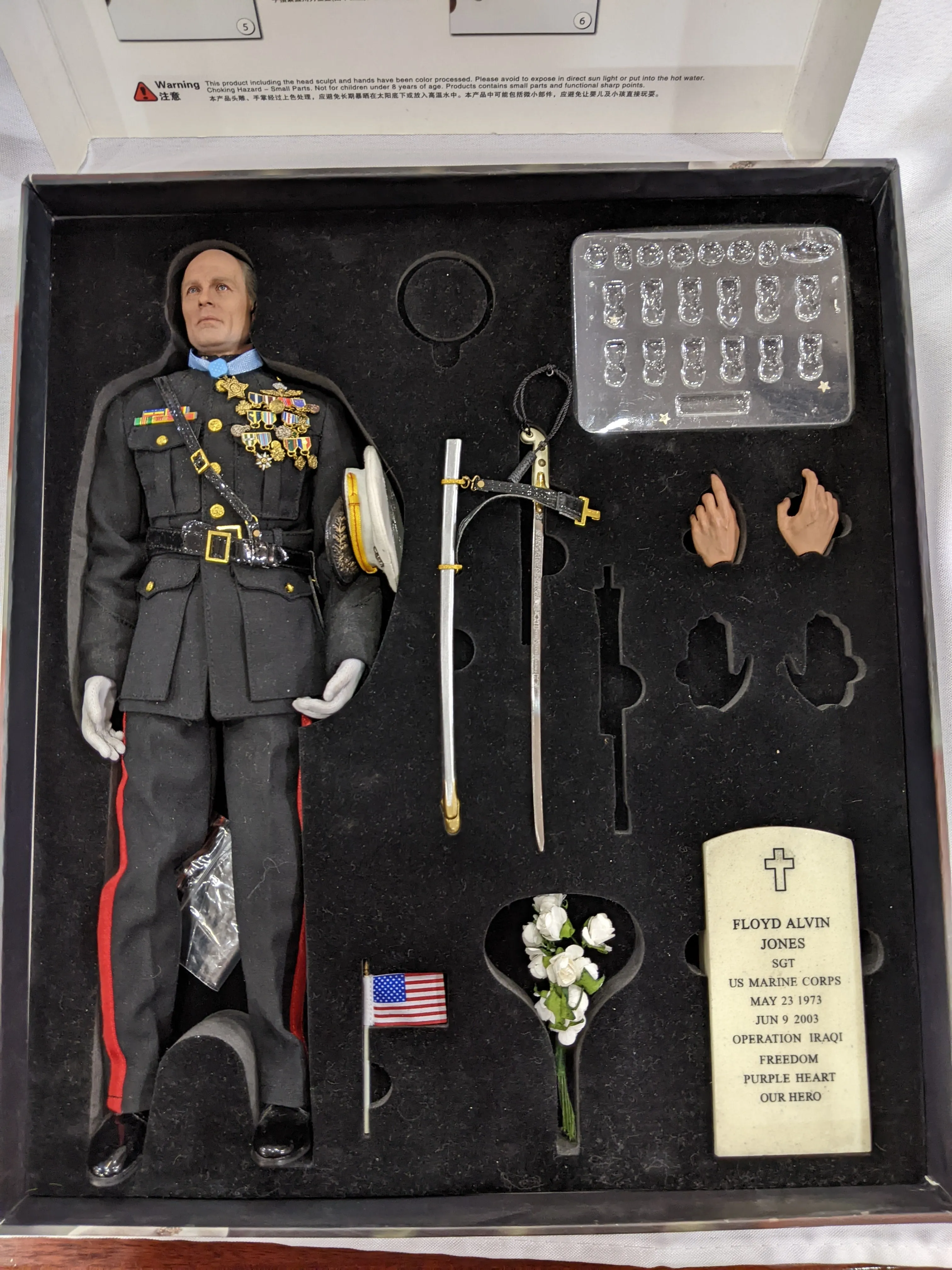 1/6 DID Corp Brigadier General Frank USMC Force Recon A80092 Sixth Scale Figure *Open Box*