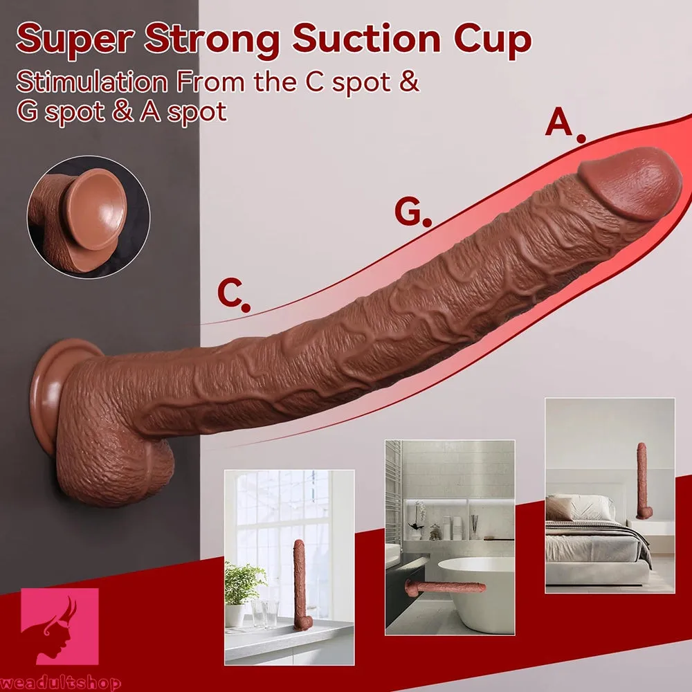 17in Super Long Huge Dildo Unisex Gode Dildo Clitoral Stimulator Phallus