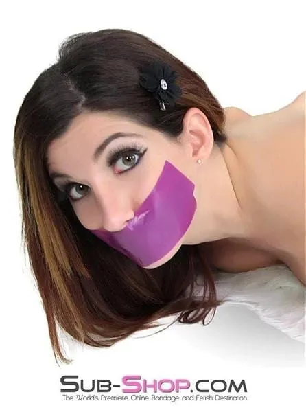 4711A      World's Best Gag Tape. Purple