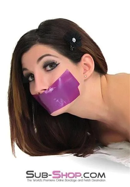 4711A      World's Best Gag Tape. Purple