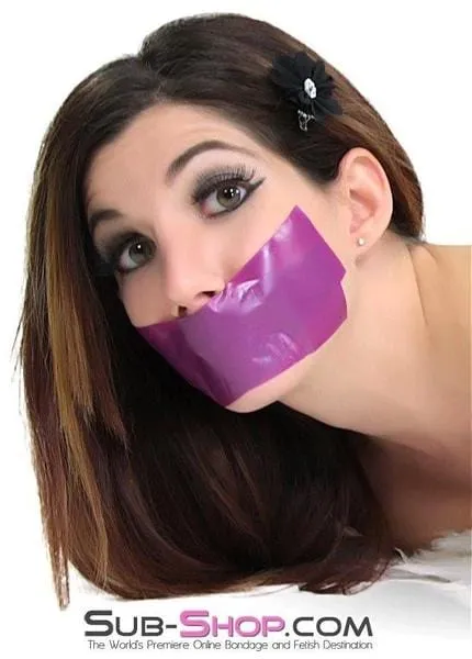 4711A      World's Best Gag Tape. Purple