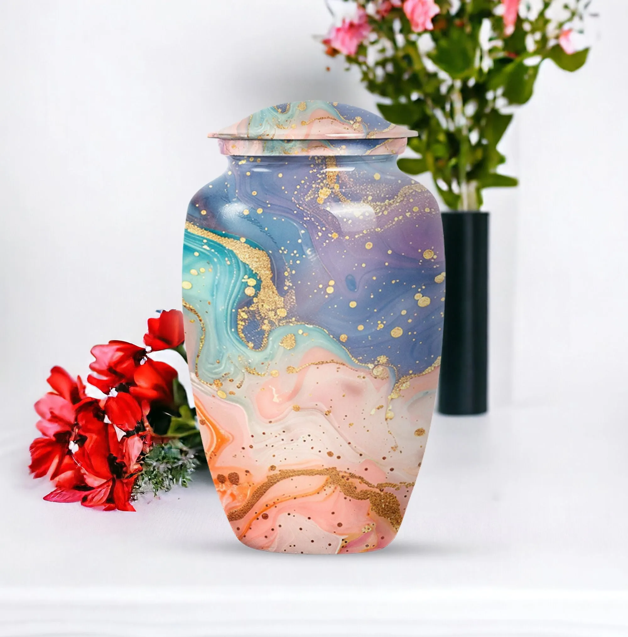 Abstract Design Cremation Urn, A Lasting Tribute for Loved One