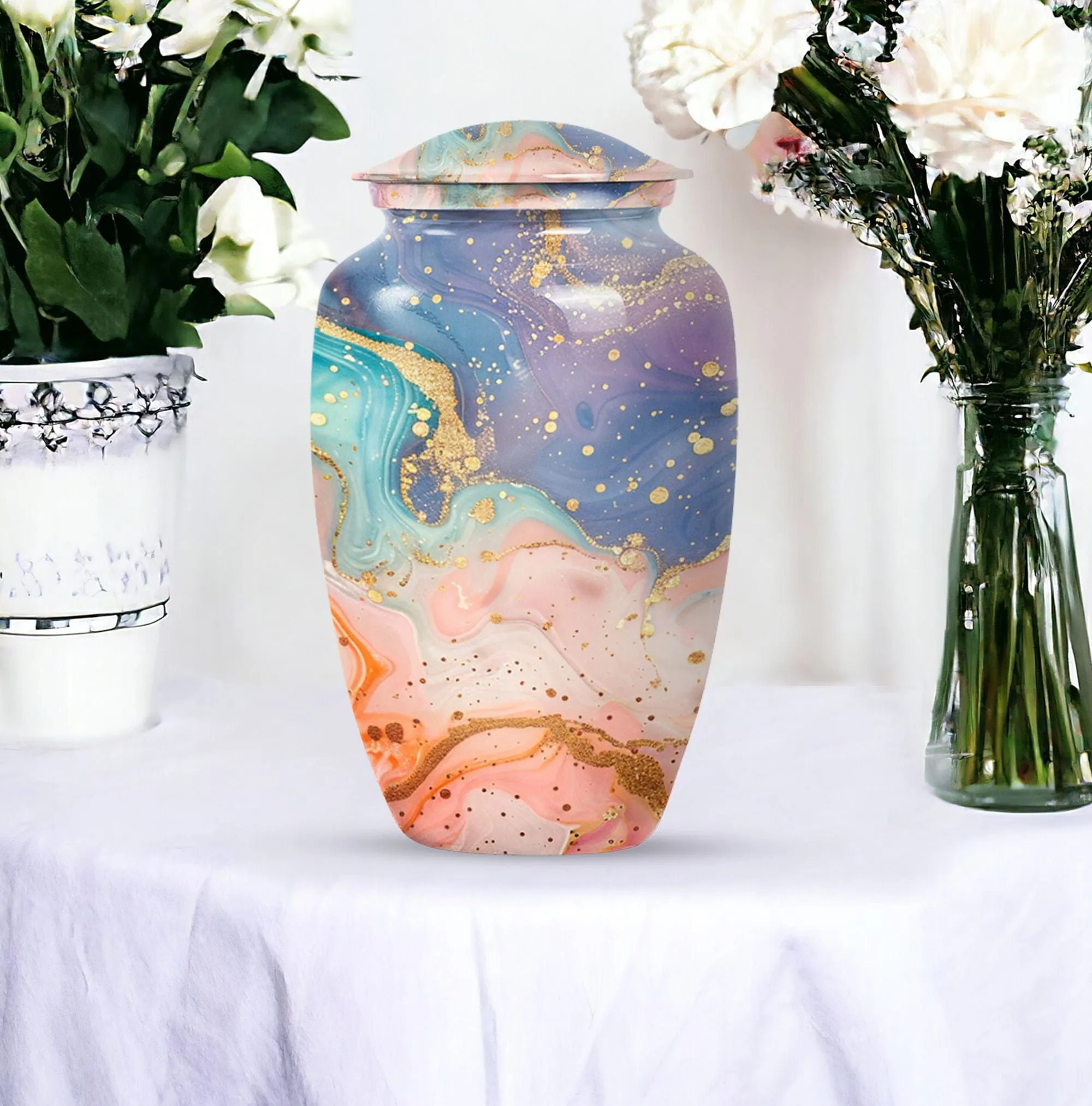 Abstract Design Cremation Urn, A Lasting Tribute for Loved One