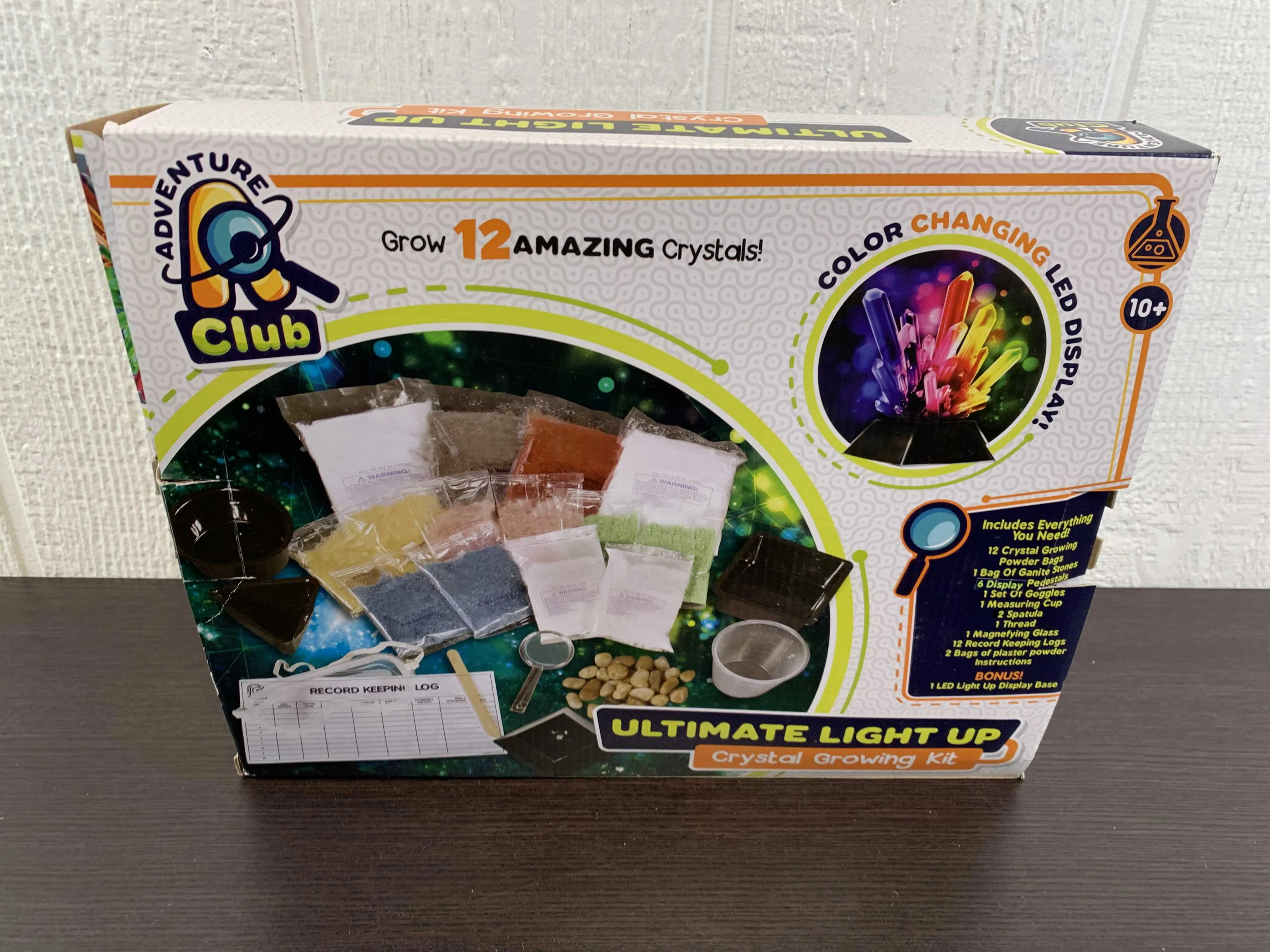 Adventure Club Ultimate Light-Up Crystal Growing Kit