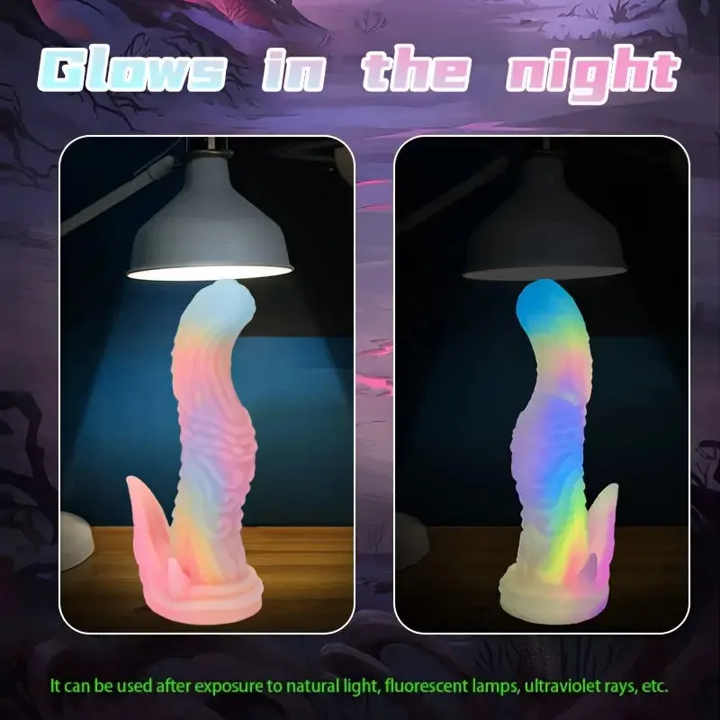 Alien Dinosaur Silicone Anal Plug Waterproof Thick-Ended Dildo