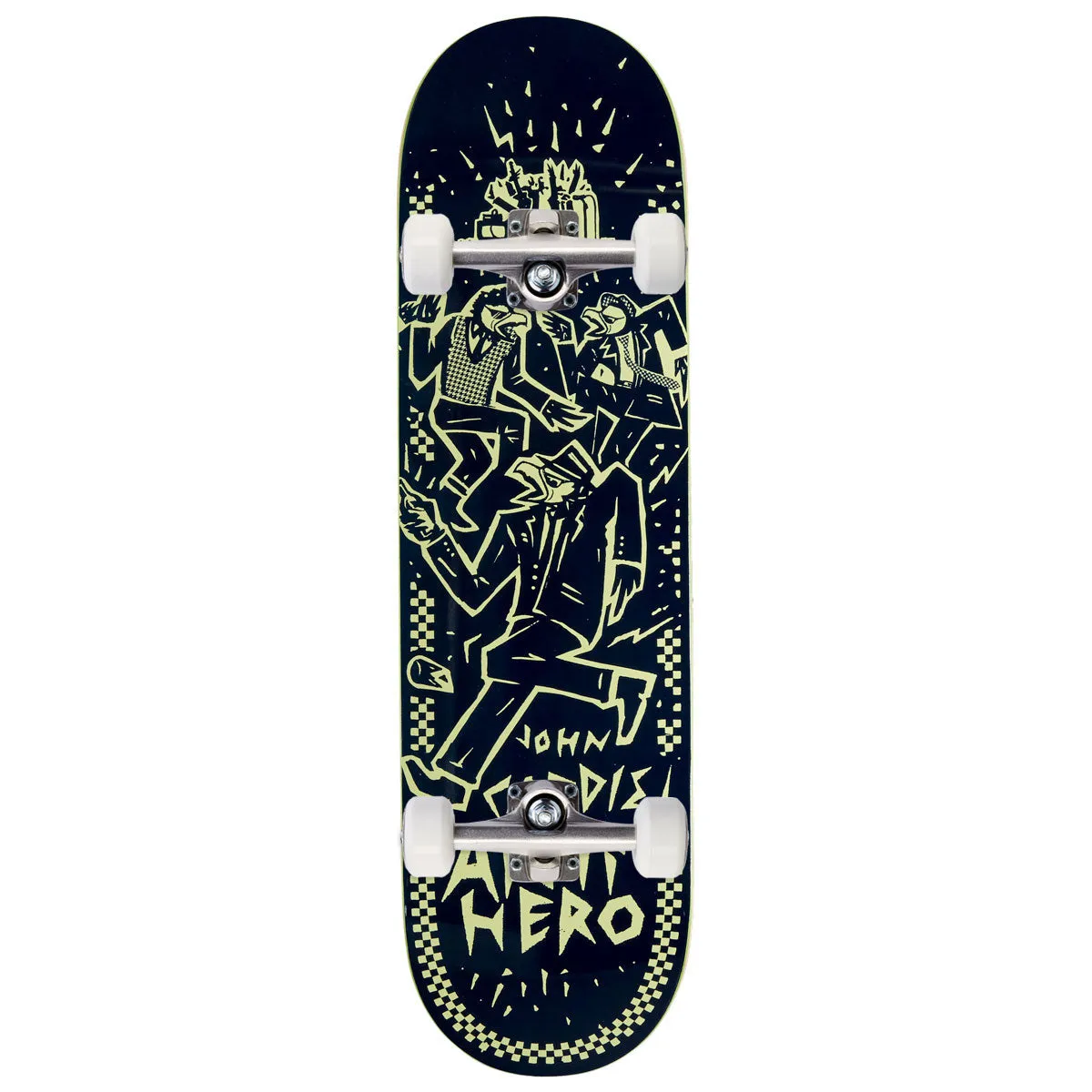 Anti-Hero Cardiel Ruder Bwoys Skateboard Complete - 8.62"