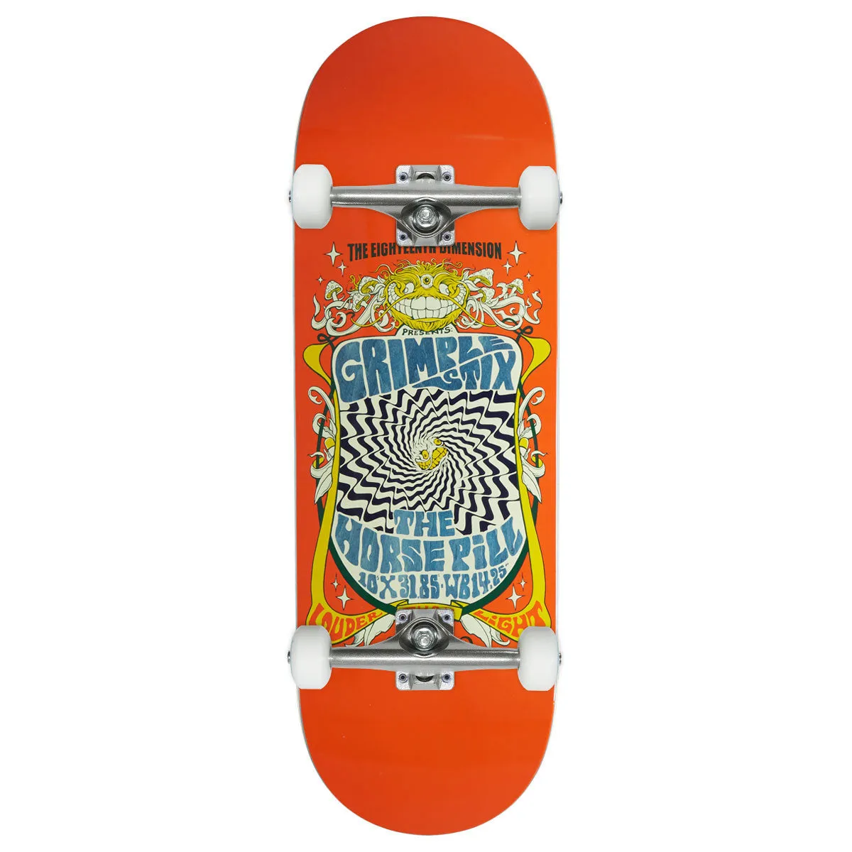 Anti-Hero Grimplestix Team Litho Skateboard Complete - 10.00"