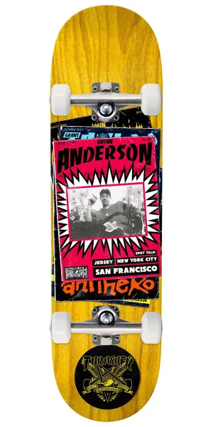 Anti-Hero x Thrasher B.A. Skateboard Complete - 9.00"