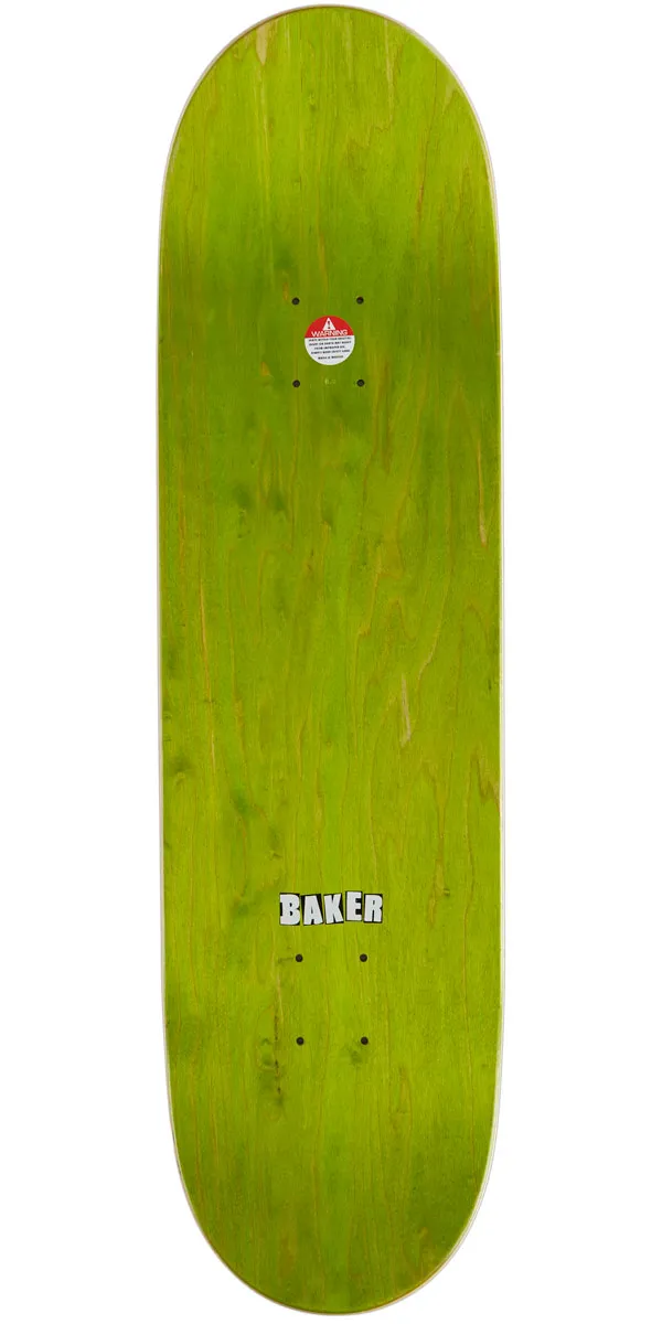 Baker Brand Logo Skateboard Complete - White - 8.60"