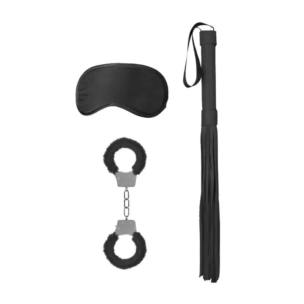 Black & White Introductory Bondage Kit Black