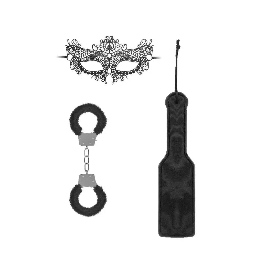 Black & White Introductory Bondage Kit Black