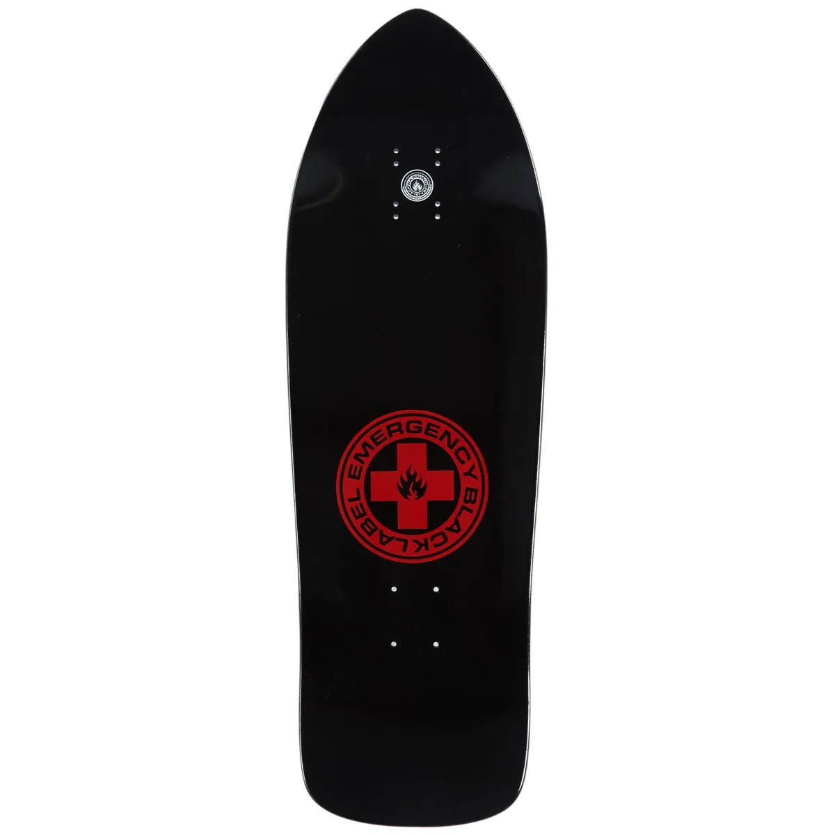 Black Label Undead Smoking Club Skateboard Complete - Black Dip - 10.25"