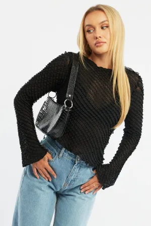 Black Top Long Sleeve