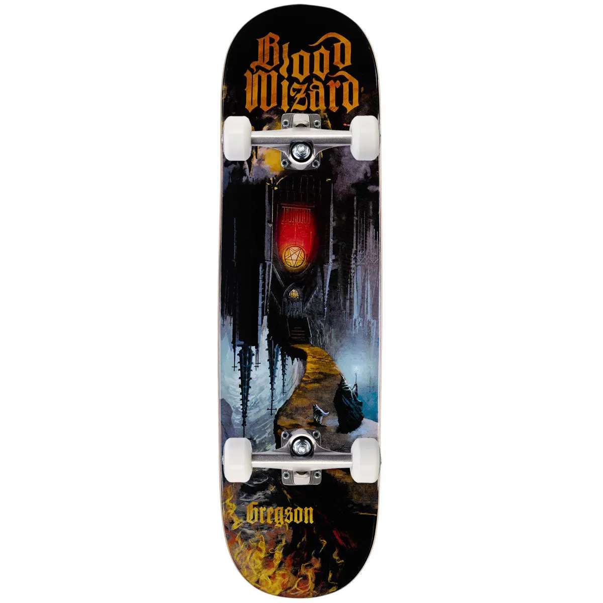 Blood Wizard Outer Realms Gregson Skateboard Complete - 8.60"