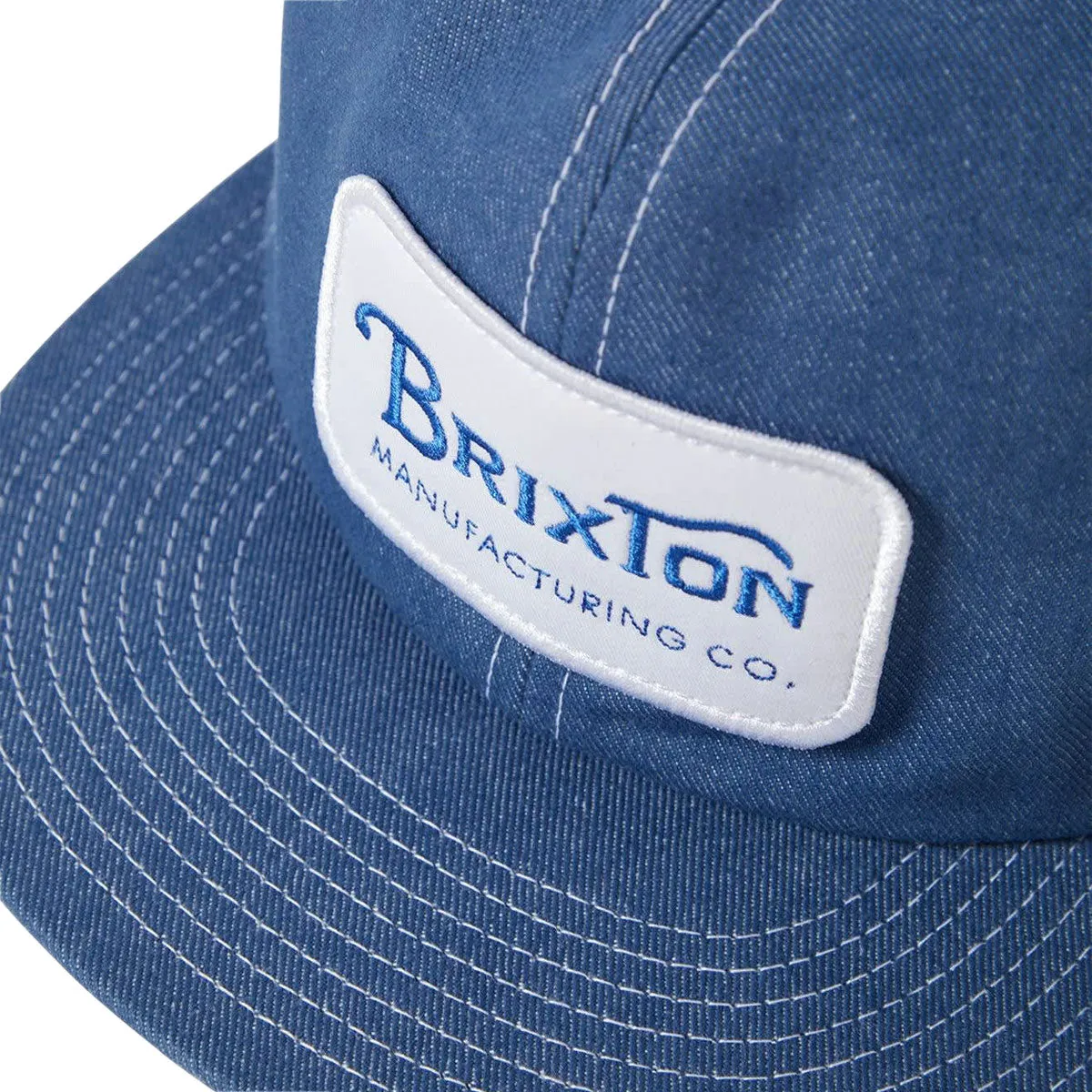 Brixton Grade Hp Snapback Hat - Denim