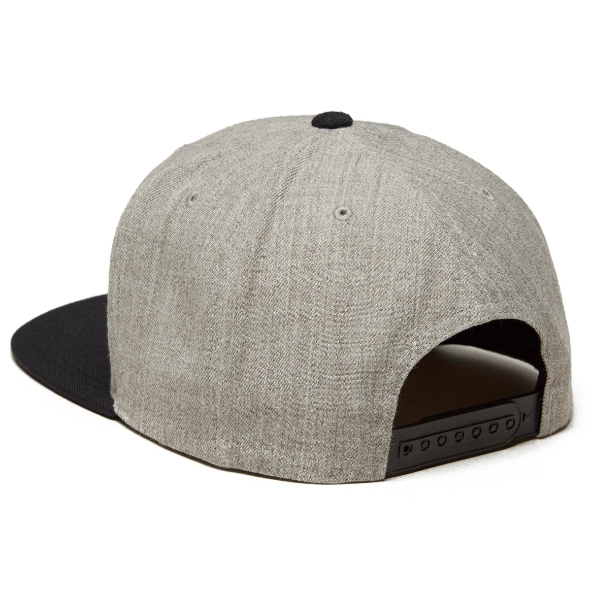 Brixton Oath III Snapback Hat - Light Heather Grey/Black