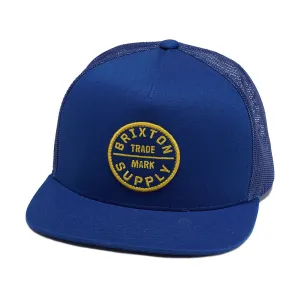 Brixton Oath Mp Trucker Hat - Royal/Royal