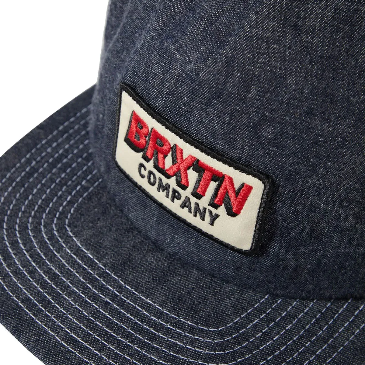 Brixton Payment Mp Snapback Hat - Denim
