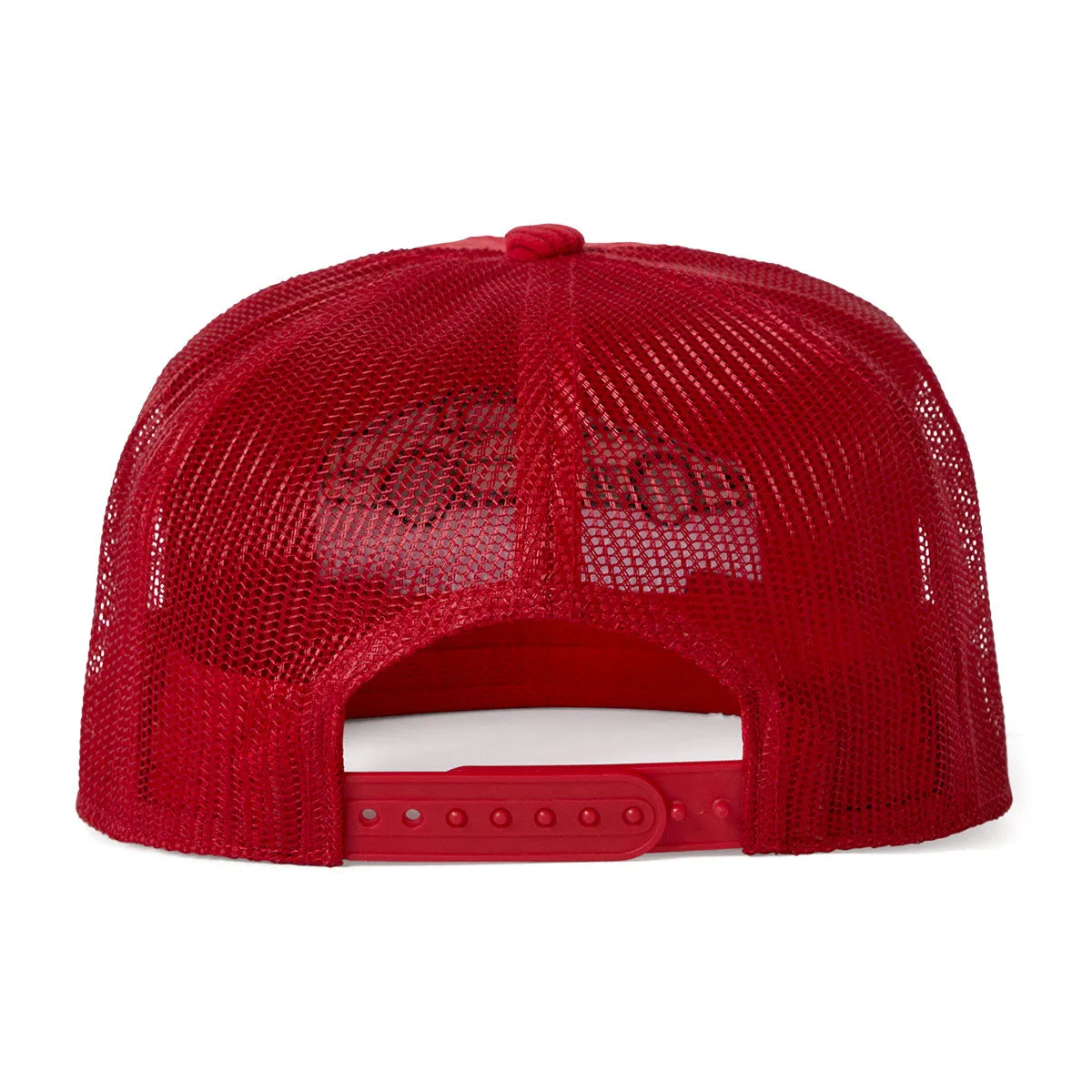Brixton Ralph Np Hp Trucker Hat - Red/Red