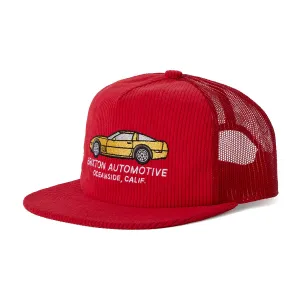 Brixton Ralph Np Hp Trucker Hat - Red/Red