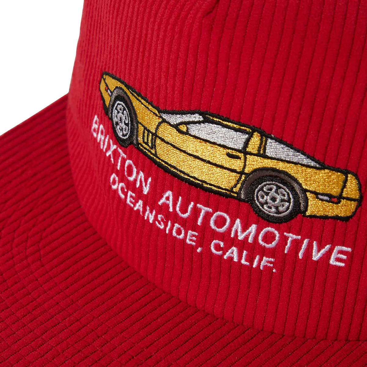 Brixton Ralph Np Hp Trucker Hat - Red/Red