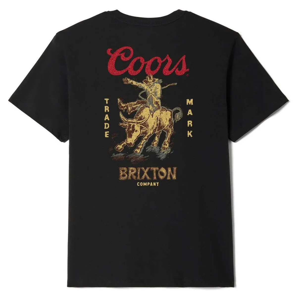 Brixton x Coors Bound T-Shirt - Black