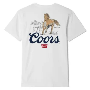 Brixton x Coors Roam T-Shirt - White