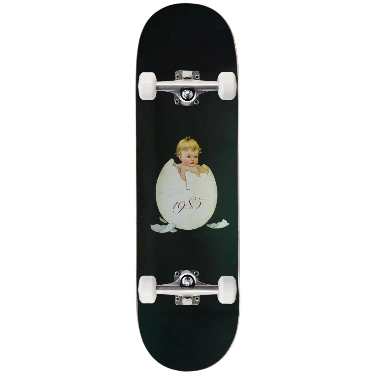 CCS 1985 Egg Skateboard Complete - Green - 9.00"