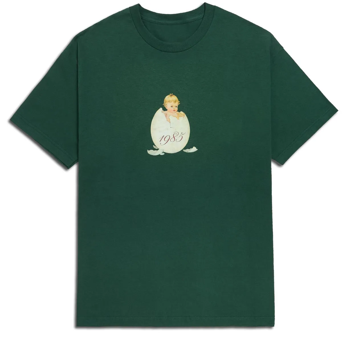 CCS 1985 Egg T-Shirt - Forest Green - XXL