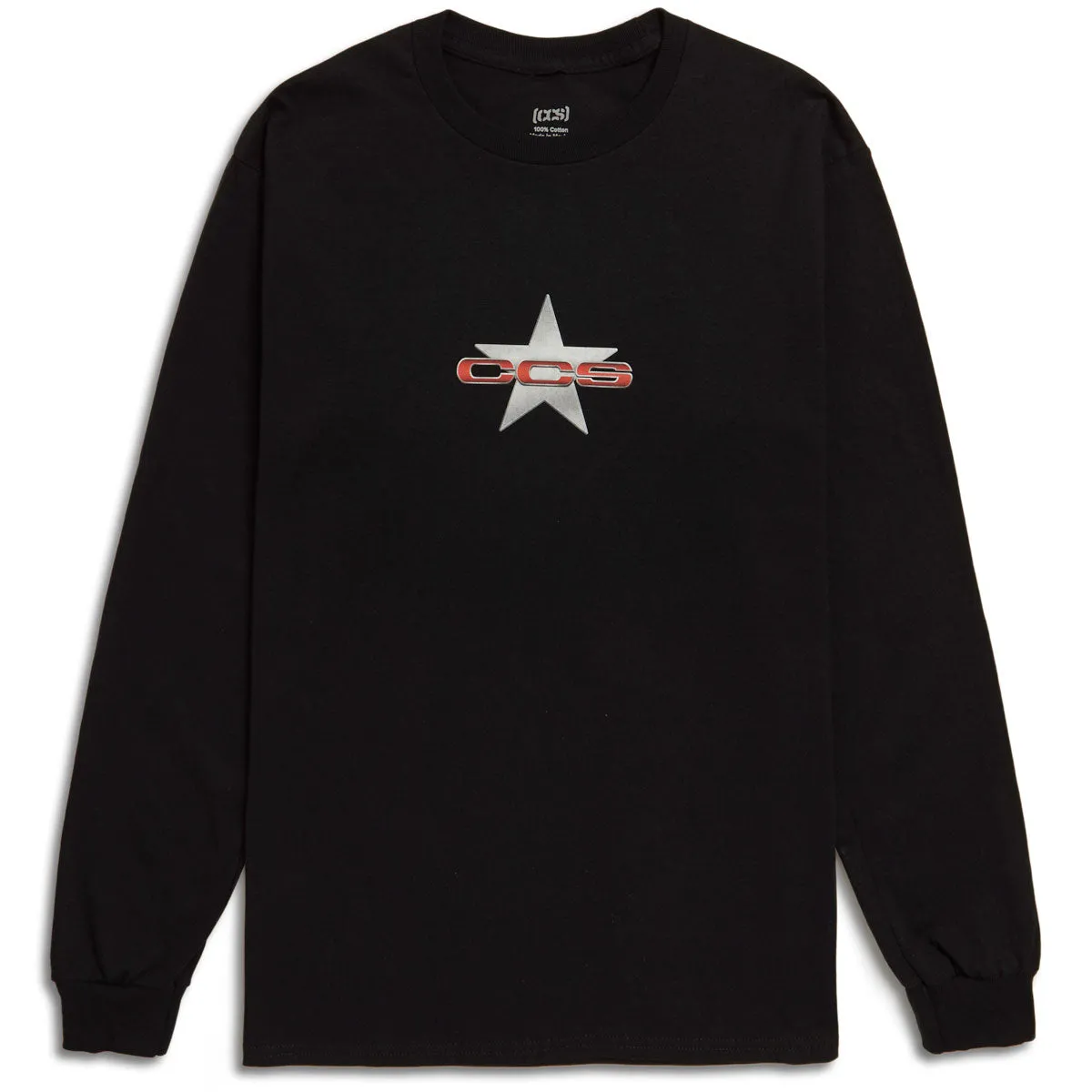 CCS 97 Star Long Sleeve T-Shirt - Black - SM