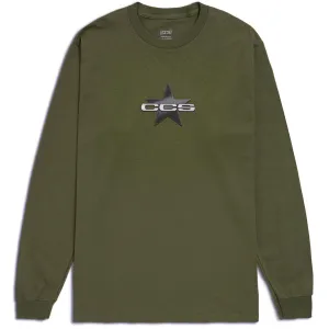 CCS 97 Star Long Sleeve T-Shirt - Surplus Green - LG