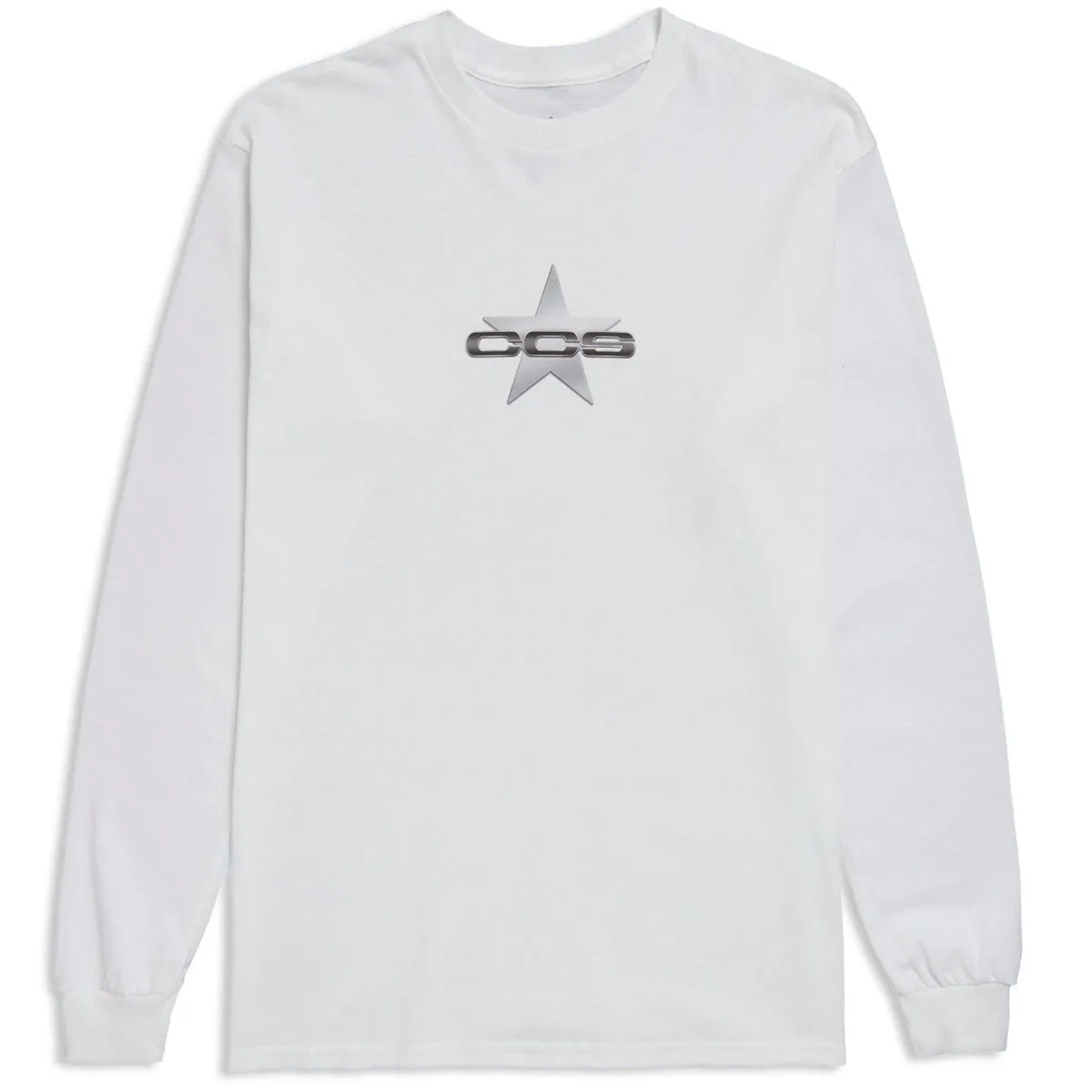 CCS 97 Star Long Sleeve T-Shirt - White - XL