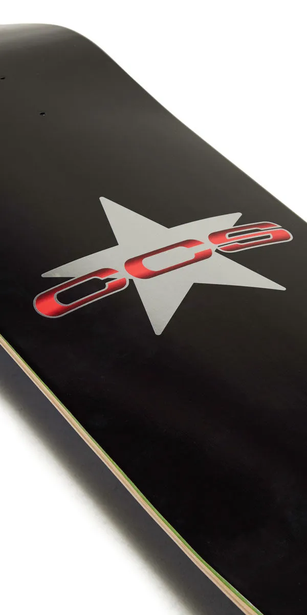 CCS 97 Star Skateboard Complete - Silver/Red