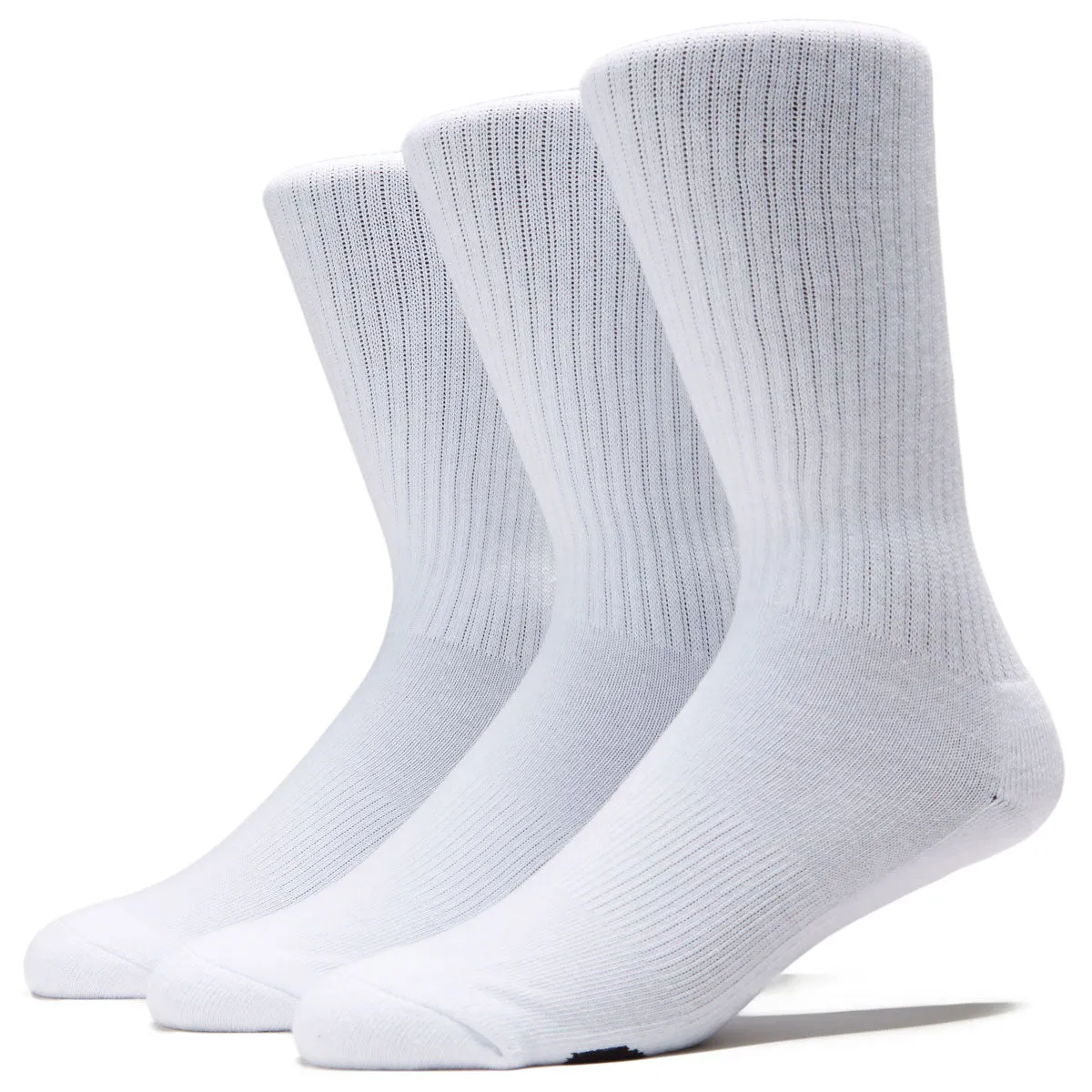CCS Basics 3 Pack of Socks - White