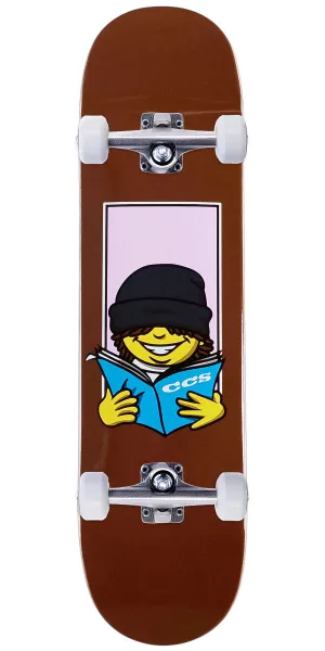 CCS Catalog Kid Skateboard Complete - Brown - 8.125"