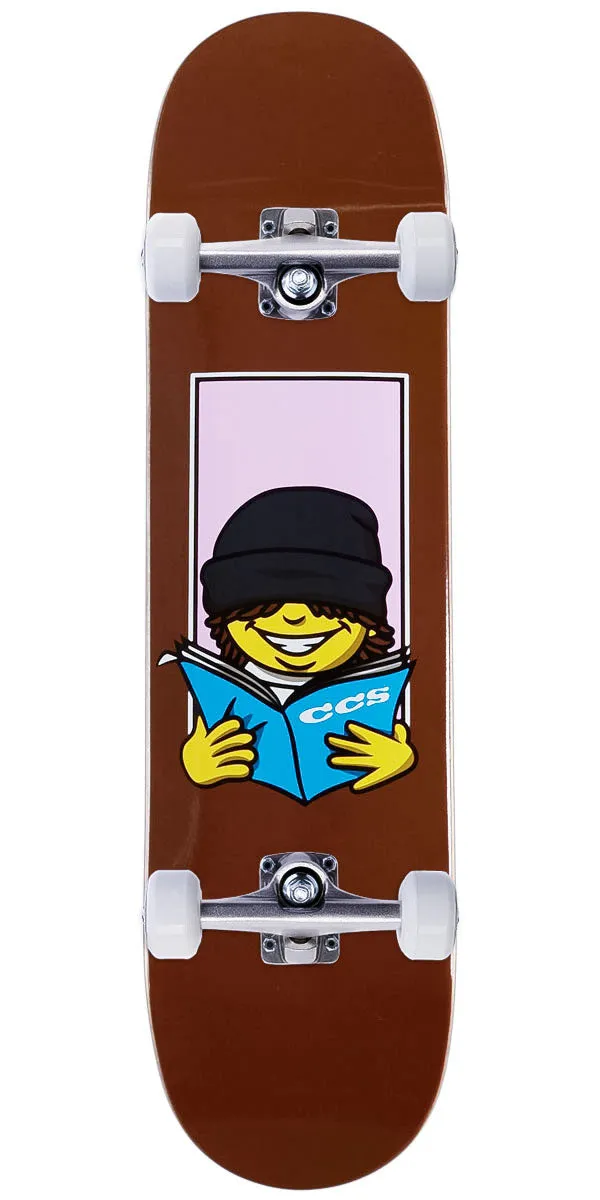 CCS Catalog Kid Skateboard Complete - Brown - 8.125"