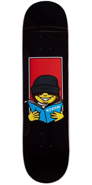 CCS Catalog Kid Skateboard Deck - Black - 8.25"
