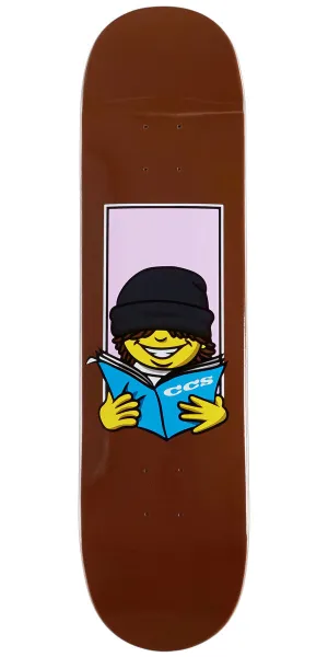 CCS Catalog Kid Skateboard Deck - Brown - 8.25"