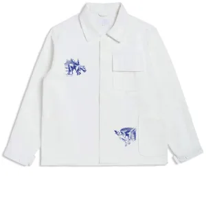 CCS Cathedral French Chore Coat - White - XXL