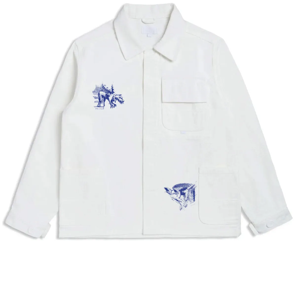 CCS Cathedral French Chore Coat - White - XXL