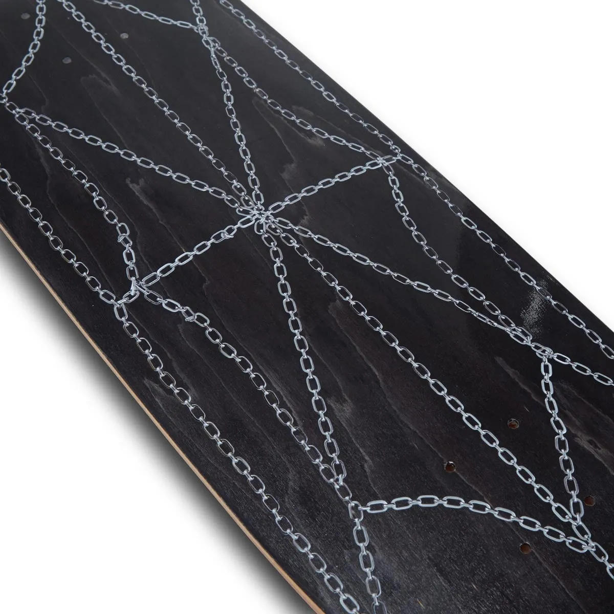 CCS Chain Web Egg1 Shaped Skateboard Complete - Black - 9.00"