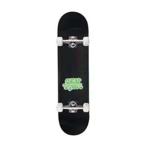 CCS Cheap Skates Tag Glitter Mini Skateboard Complete - Black