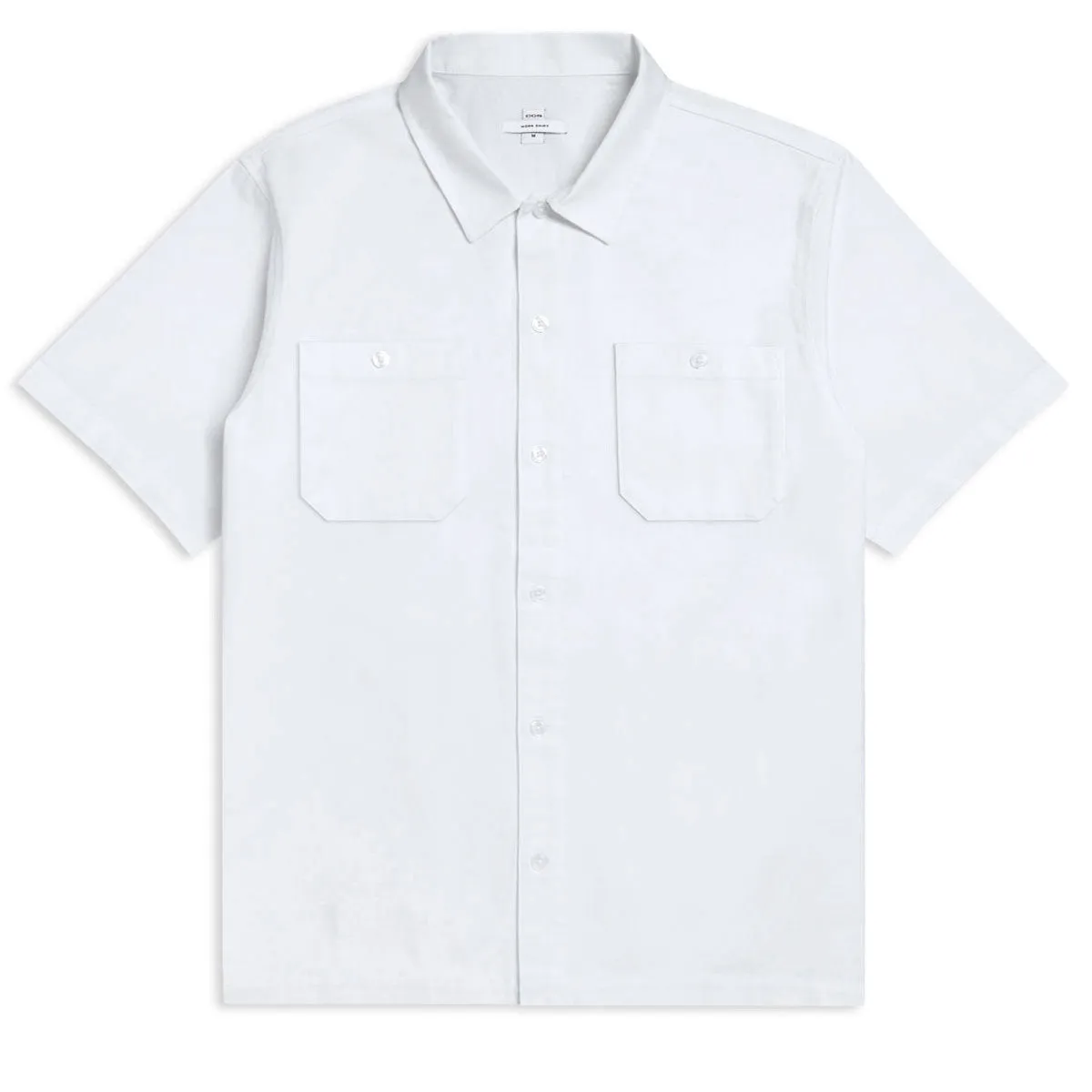 CCS Custom Embroidered Work Shirt - White - LG
