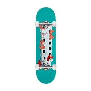 CCS Fireman Mini Skateboard Complete - Teal - 7.25"