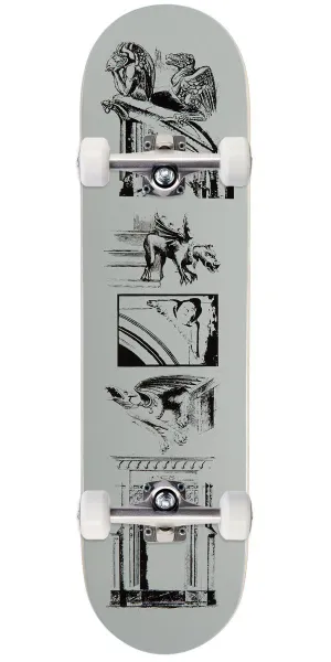 CCS Gargoyle Skateboard Complete - Silver - 8.25"