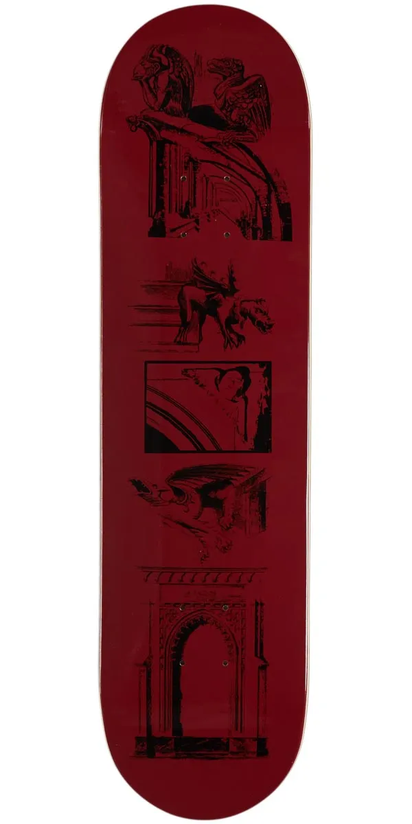 CCS Gargoyle Skateboard Deck - Red - 7.75"