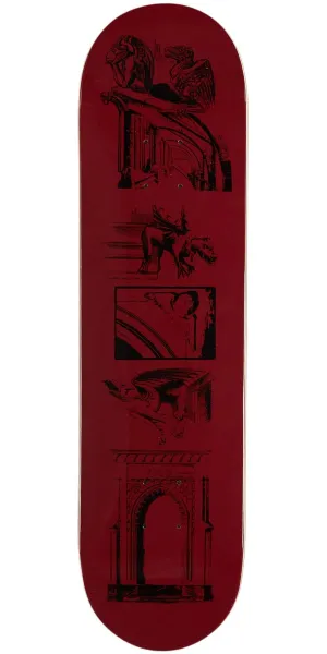 CCS Gargoyle Skateboard Deck - Red - 8.125"