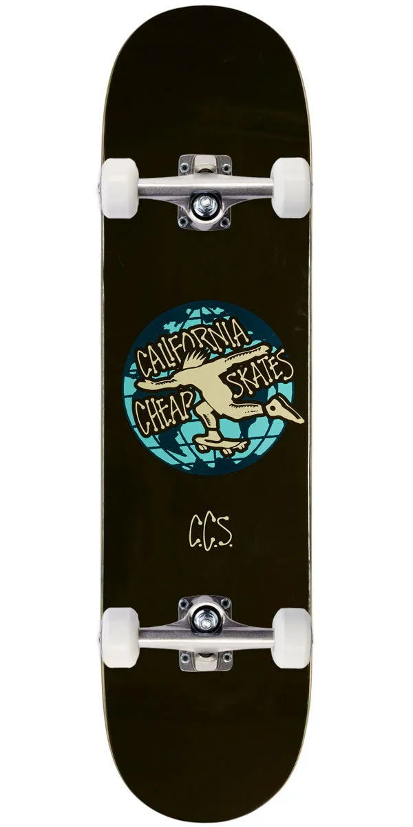 CCS Globe Skateboard Complete - Black - 8.375"